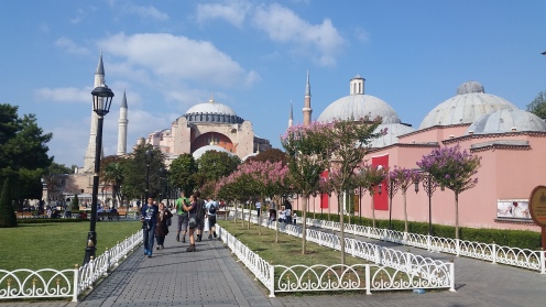 View from Hagia Sophia